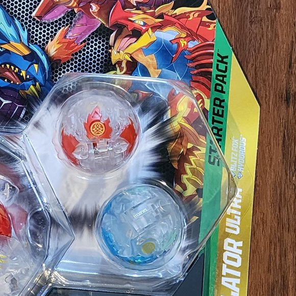 Bakugan Evolutions Gillator Ultra Diamond Starter Hydorous Blitz Fox - Picture 4 of 4
